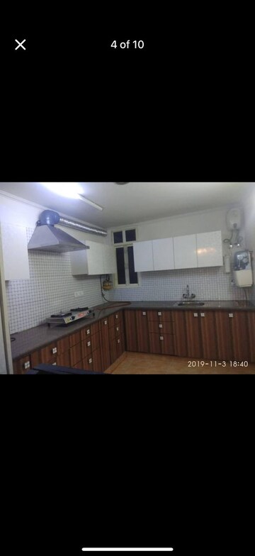 Kitchen in 3 BHK Builder Floor at Greater Kailash I – for Rent