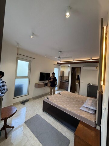 Kitchen in 1 BHK Builder Floor at Lajpat Nagar – for Rent