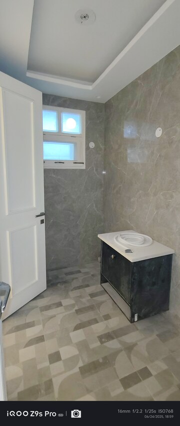 Bathroom in 3 BHK Builder Floor at YK Homes, Green Fields Colony – for Sale