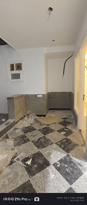 Bathroom in 3 BHK Builder Floor at YK Homes, Green Fields Colony – for Sale