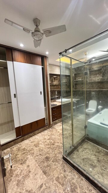 Attached Bathroom in 4 BHK Builder Floor at Greater Kailash I – for Rent