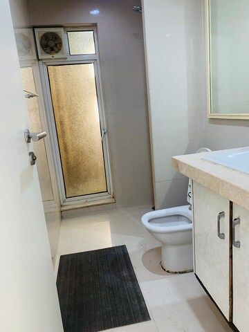 Bathroom in 2 BHK Apartment at Hiranandani Astra, Ghodbunder Road – for Rent