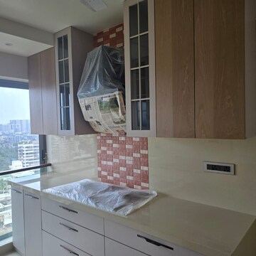 Kitchen in 3 BHK Apartment at Bandra West – for Rent