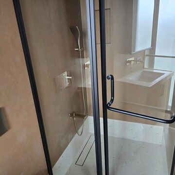 Bathroom in 3 BHK Apartment at Bandra West – for Rent