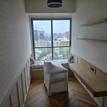 Balcony in 3 BHK Apartment at Bandra West – for Rent