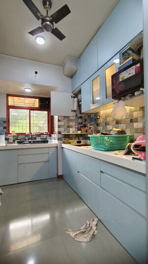 Kitchen in 2 BHK Apartment at Sanghvi Valley, Kalwa – for Sale