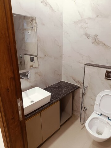 Bathroom in 2 BHK Builder Floor at Lajpat Nagar I – for Rent