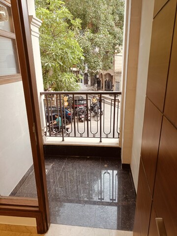 Balcony in 2 BHK Builder Floor at Lajpat Nagar I – for Rent