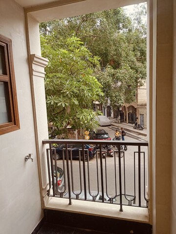 Balcony in 2 BHK Builder Floor at Lajpat Nagar I – for Rent