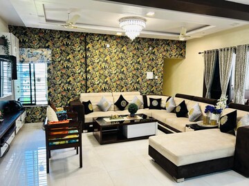 Living Room in 4 BHK Apartment at Mihan – for Sale