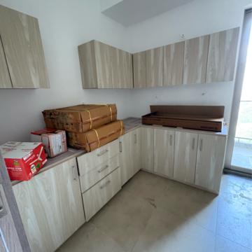 Kitchen in 2 BHK Apartment at Shalimar One World Belvedere Court 3, Malesemau – for Rent