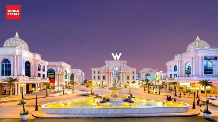 Exterior View, omaxe-world-street Commercial Showroom 200 Sq.Ft. In Sector 79 Faridabad 8922287