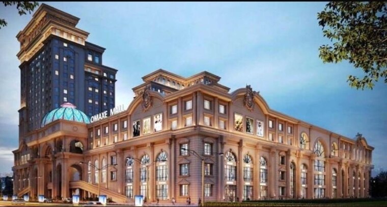 Exterior View, omaxe-world-street Commercial Showroom 650 Sq.Ft. In Sector 79 Faridabad 8922303