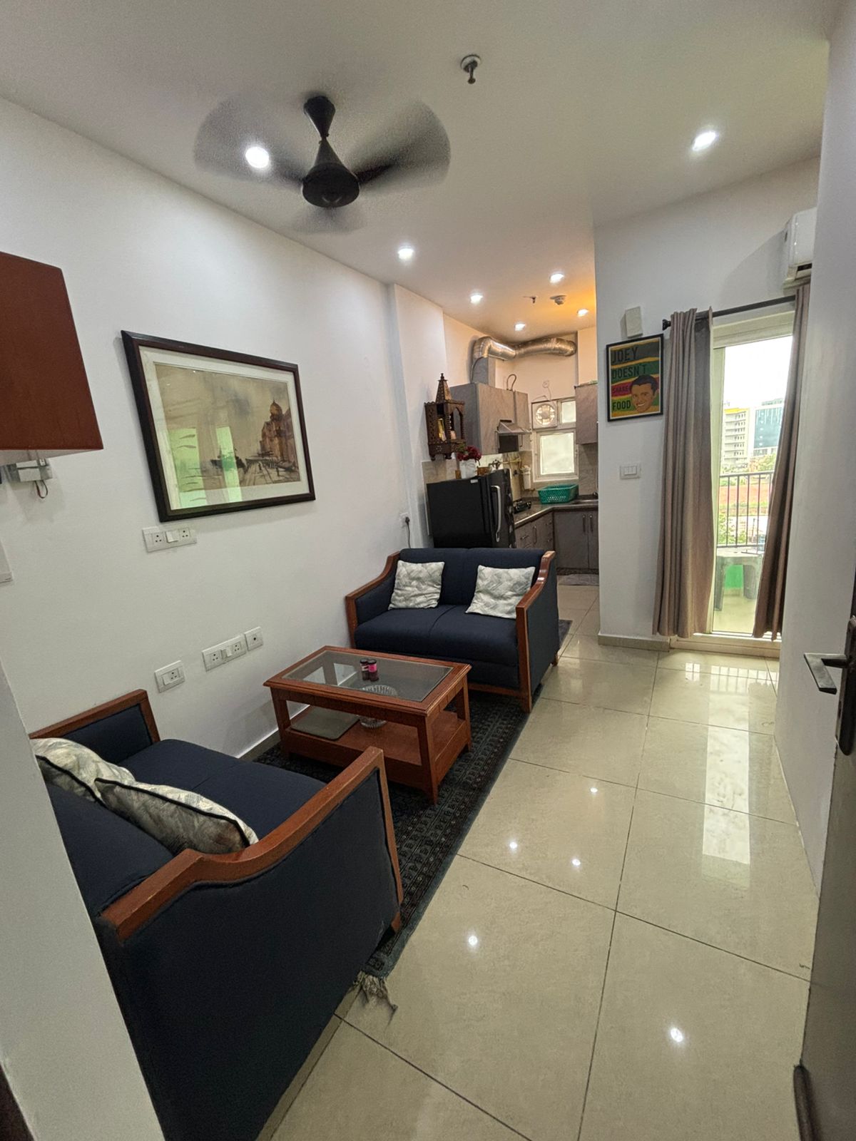 1 BHK + Pooja Room Apartment For Rent in Ajnara Daffodil