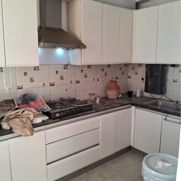 Kitchen in 4 BHK Apartment at SDS NRI Residency Omega II, Nri City – for Rent
