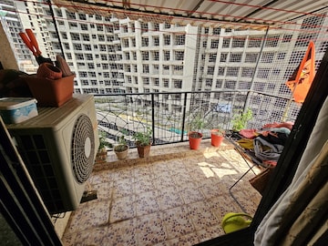 Balcony in 2 BHK Apartment at Sector 15 Sanpada – for Sale