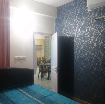 Bedroom in 3 BHK Builder Floor at Eldeco Green Meadows, Pi I And Ii Greater Noida – for Rent