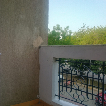 Balcony in 3 BHK Builder Floor at Eldeco Green Meadows, Pi I And Ii Greater Noida – for Rent