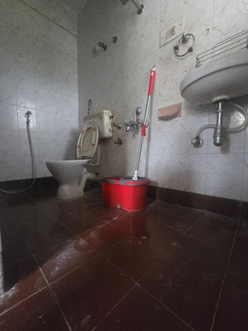 Bathroom in 1 BHK Apartment at Kharigaon – for Sale