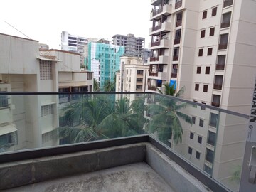 Balcony in 3 BHK Apartment at Radius Residency and Anand Bhuvan, Santacruz West – for Rent