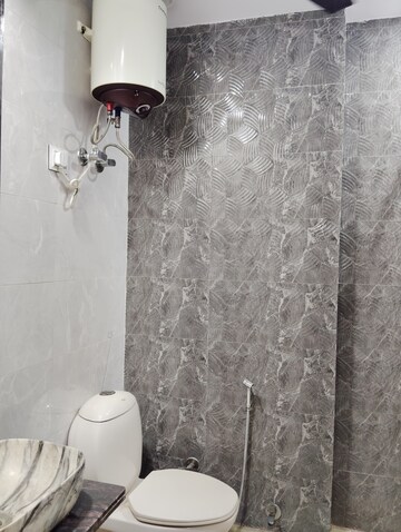 Bathroom in 3 BHK Apartment at Anuradha Apartments CGHS, Paschim Vihar – for Rent