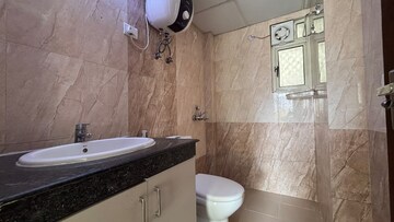 Bathroom in 3 BHK Apartment at Amrapali Crystal Homes, Sector 76 – for Rent