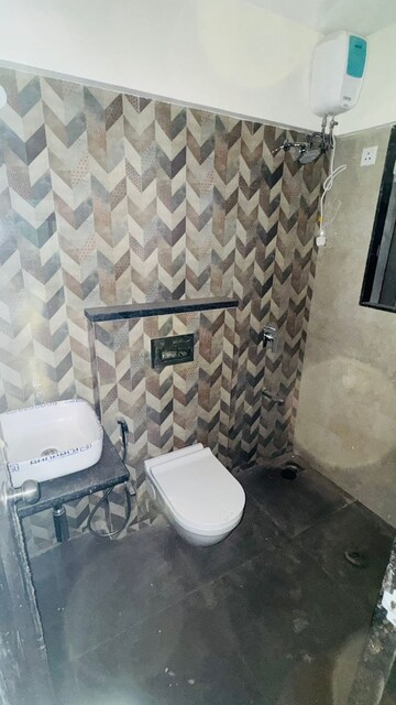 Bathroom in 1 BHK Apartment at Veena Smart Homes, Kandivali West – for Sale