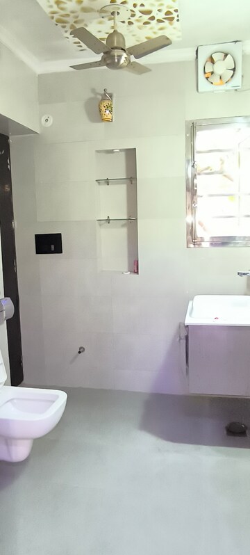 Bathroom in 3 BHK Apartment at Vasant Kunj – for Rent
