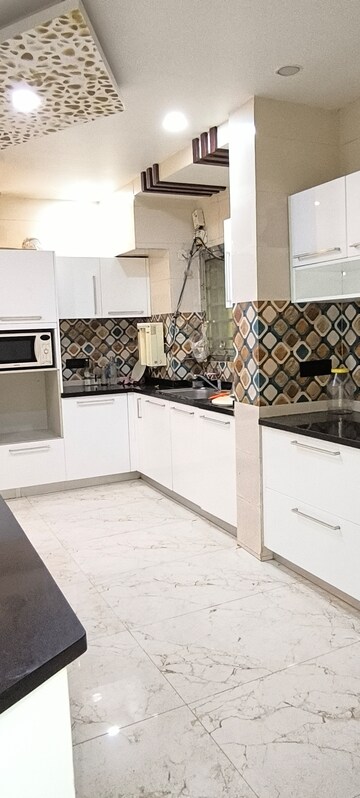 Kitchen in 3 BHK Apartment at Vasant Kunj – for Rent
