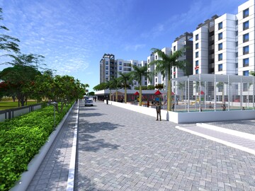 2 BHK Apartment – Exterior View View at Shubham Tarangan, Alephata - for Sale