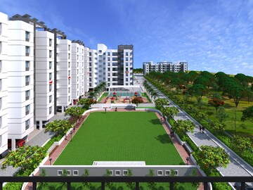 2 BHK Apartment – Exterior View View at Shubham Tarangan, Alephata - for Sale