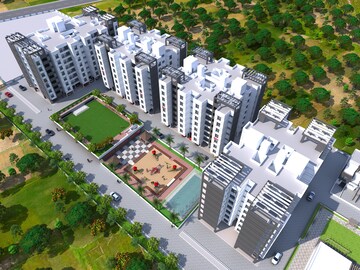 2 BHK Apartment – Exterior View View at Shubham Tarangan, Alephata - for Sale