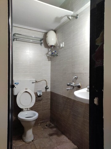 Bathroom in 1 BHK Apartment at Shanti Ananya CHS, Kopar Khairane – for Sale
