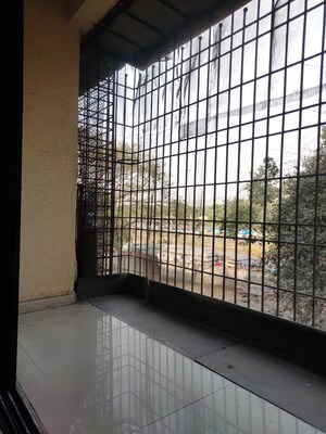 Balcony in 1 BHK Apartment at Shanti Ananya CHS, Kopar Khairane – for Sale