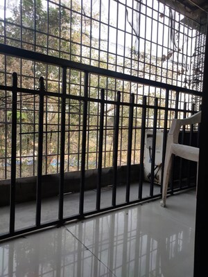 Balcony in 1 BHK Apartment at Shanti Ananya CHS, Kopar Khairane – for Sale