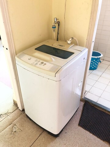 Bathroom in 3 BHK Apartment at Rajas Society – for Rent