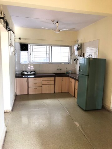 Kitchen in 3 BHK Apartment at Rajas Society – for Rent