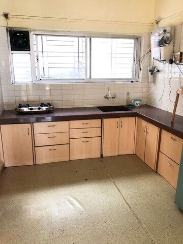 Kitchen in 3 BHK Apartment at Rajas Society – for Rent