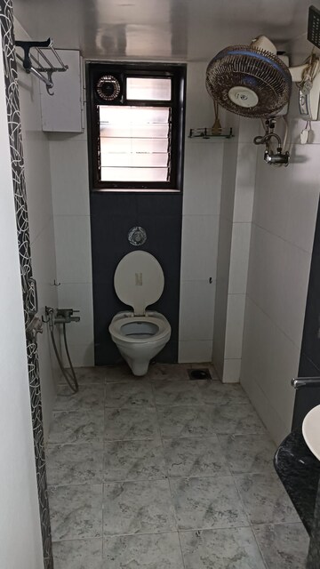 Bathroom in 2 BHK Apartment at Krishna Residency Malad West, Malad West – for Rent