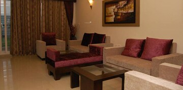 Living Room in 2.5 BHK Apartment at NK Sharma Savitry Greens 2, Ghazipur – for Sale