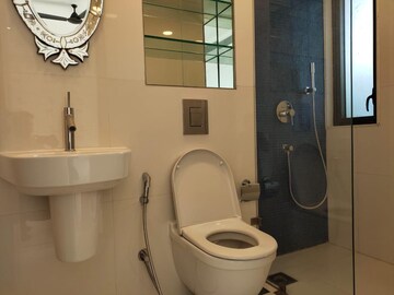 Bathroom in 4 BHK Apartment at Lodha New Cuffe Parade, Wadala – for Rent