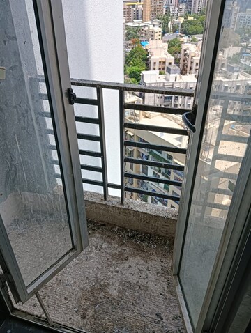 Balcony in 2 BHK Apartment at Solitaire Heights, Malad West – for Rent