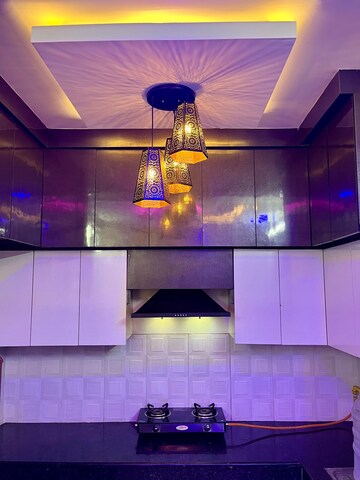 Kitchen in 2 BHK Apartment at Aditya City Apartments, Shahpur Bamheta – for Rent