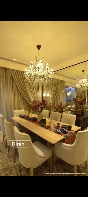 Living Room in 2 BHK Apartment at Hiranandani Westgate, Ghodbunder Road – for Sale