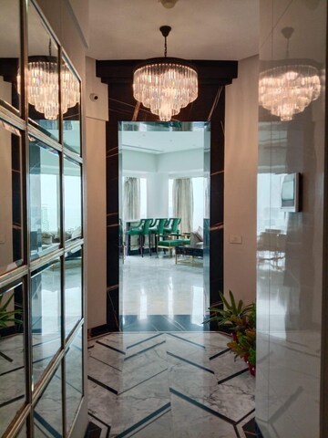 Staircase in 4 BHK Apartment at Indiabulls Blu, Worli – for Rent