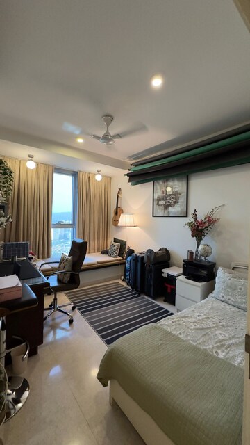 Living Room in 2.5 BHK Apartment at Oberoi Realty Splendor, Andheri East – for Rent