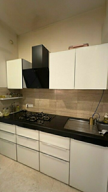 Kitchen in 2.5 BHK Apartment at Oberoi Realty Splendor, Andheri East – for Rent