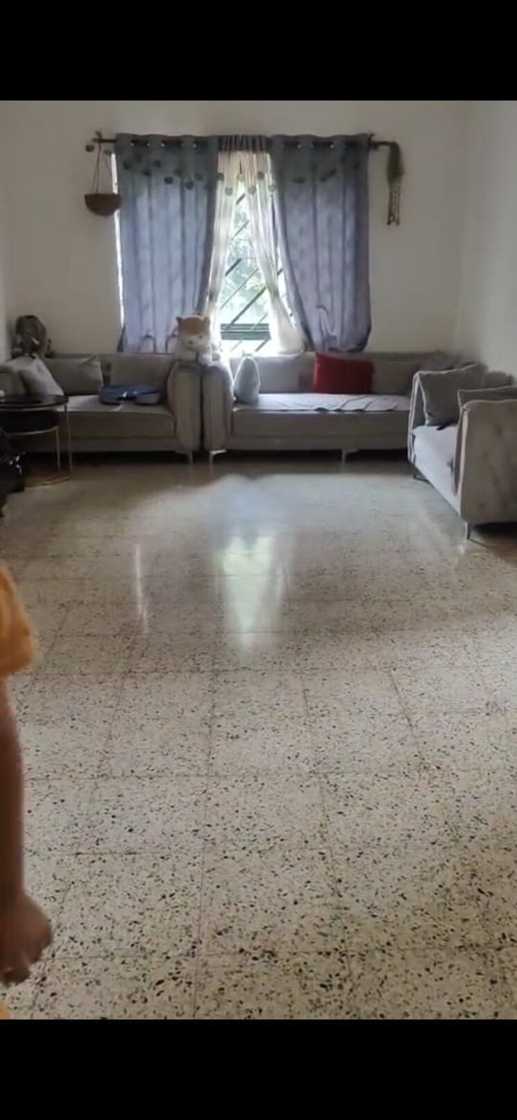 Living Room, clover-village 2 Bedroom 1400 Sq.Ft. Apartment In Wanowrie Pune 8923112