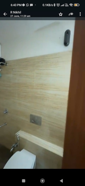 Bathroom in 1 BHK Apartment at Royal Oasis, Malad West – for Sale