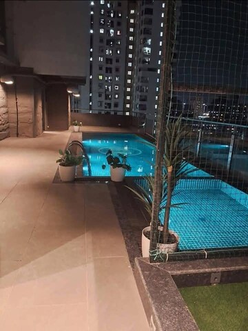 Swimming Pool in 2 BHK Apartment at Dev Leo Tower, Oshiwara – for Rent